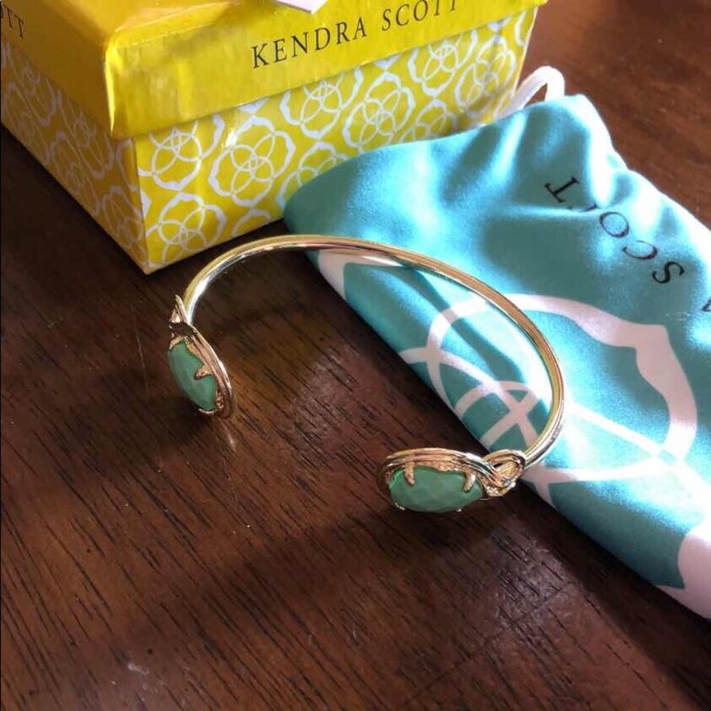 Kendra Scott Andy Gold Cuff Bracelet (New in Box) - Picture 5 of 7